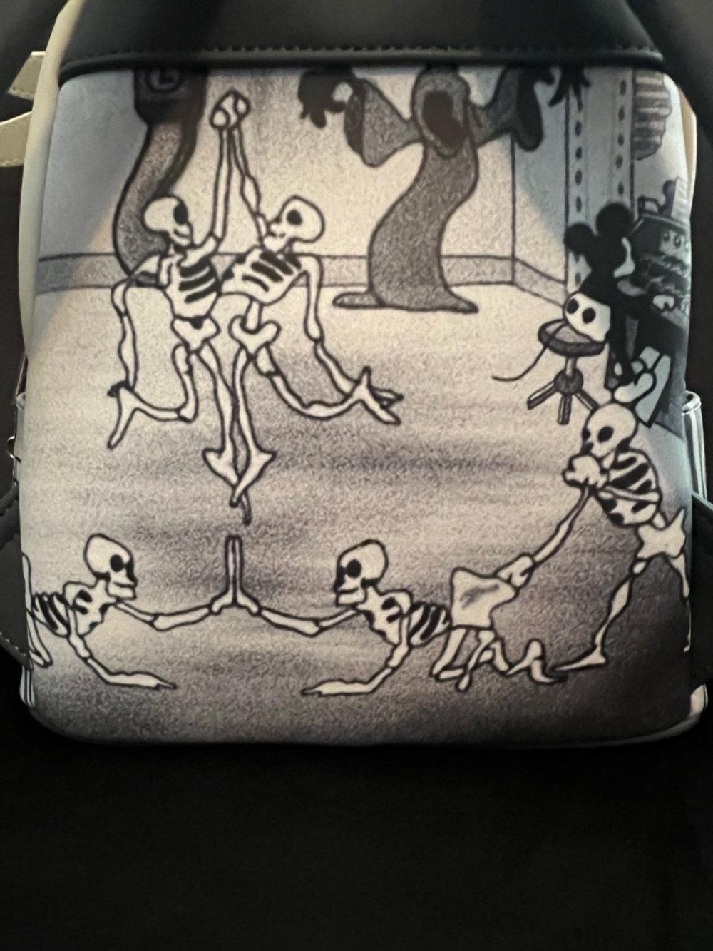 RARE X Lasr Exclusive Disney the Haunted House Mickey Loungefly backpack and wal - Picture 5 of 7